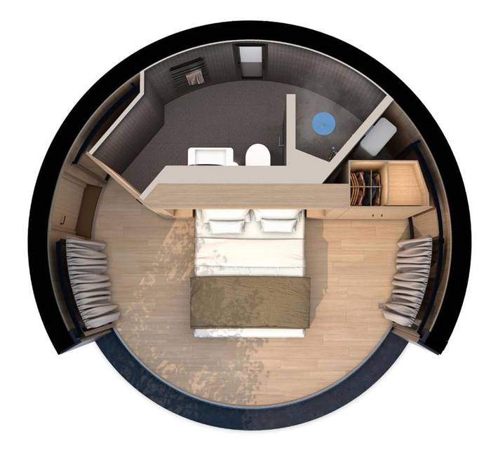 Hôtel pour 2 personnes, avec sauna ainsi que piscine et jardin, animaux acceptés à Uchaux - 3