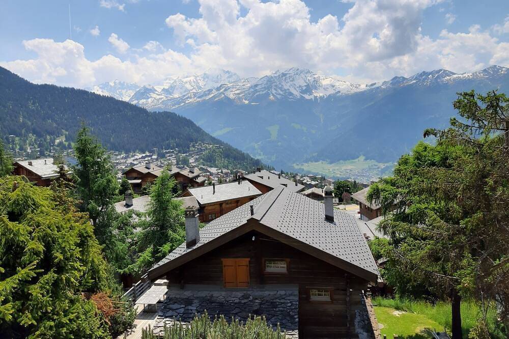 Ganze Wohnung, Crépuscule 005 in Bagnes, Walliser Alpen