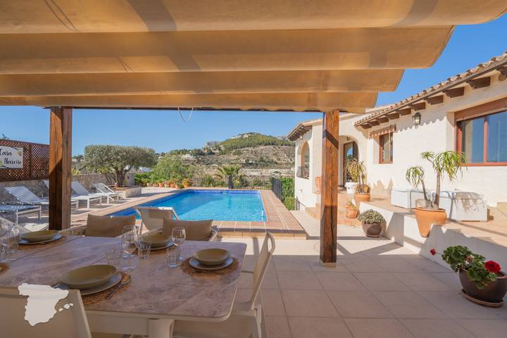 Ferienhaus für 10 Personen, mit Garten, kinderfreundlich in Calpe