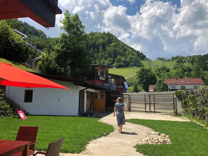 Ferienhaus für 8 Personen, mit Balkon und Terrasse sowie Garten in Oberaudorf
