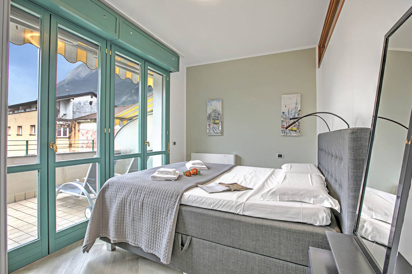 Ganze Wohnung, Ferienwohnung für 6 Personen mit Seeblick in Porlezza, Gemeinde Porlezza