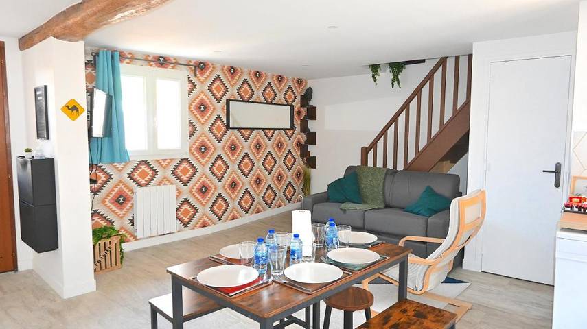 Appartement de vacances pour 6 personnes, avec terrasse
