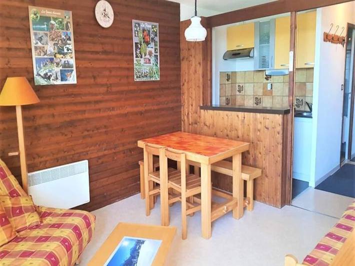 Chalet pour 4 personnes, avec balcon à Orcières
