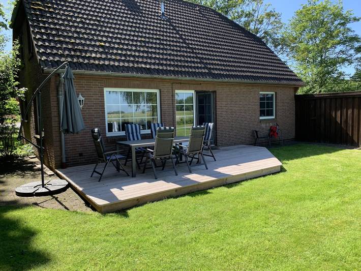 Ferienhaus für 6 Personen, mit Ausblick und Terrasse sowie Garten, mit Haustier - 1