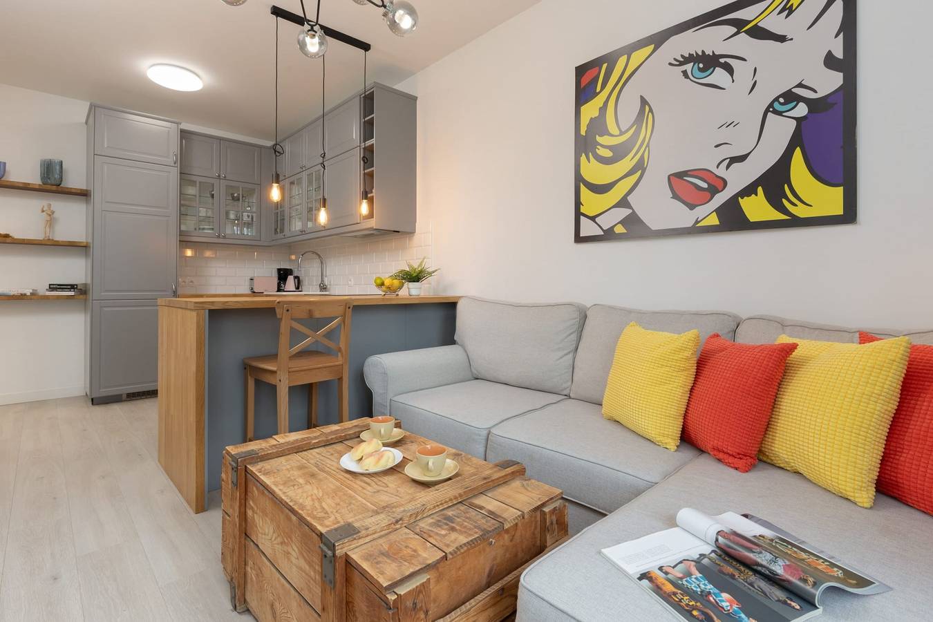 Apartament Wakacyjny dla 4 osoby w Żoliborz, Warszawa