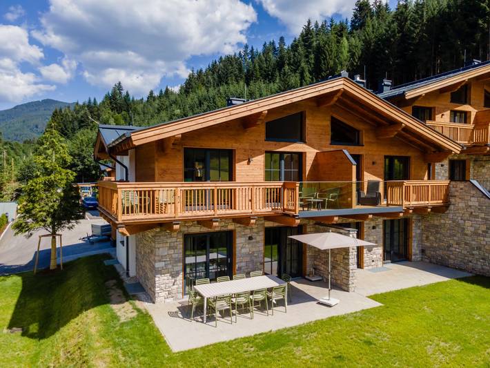 Chalet für 10 Personen, mit Terrasse und Garten sowie Sauna - 1