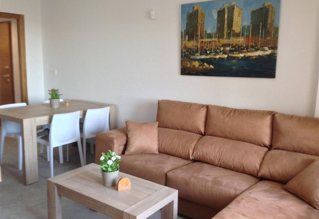 Entire apartment, "Fantastic apartment" with Pool, Whirlpool, Wi-Fi, A/C, Balcony & Terrace in Las Calas, Torrevieja