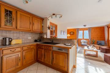 Appartement De Vacances pour 5 Personnes dans Le Grand-Bornand, Région d'Annecy, Photo 4