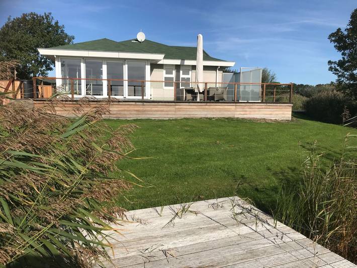 Ferienhaus für 4 Personen, mit Garten und Terrasse sowie Sauna, mit Haustier
