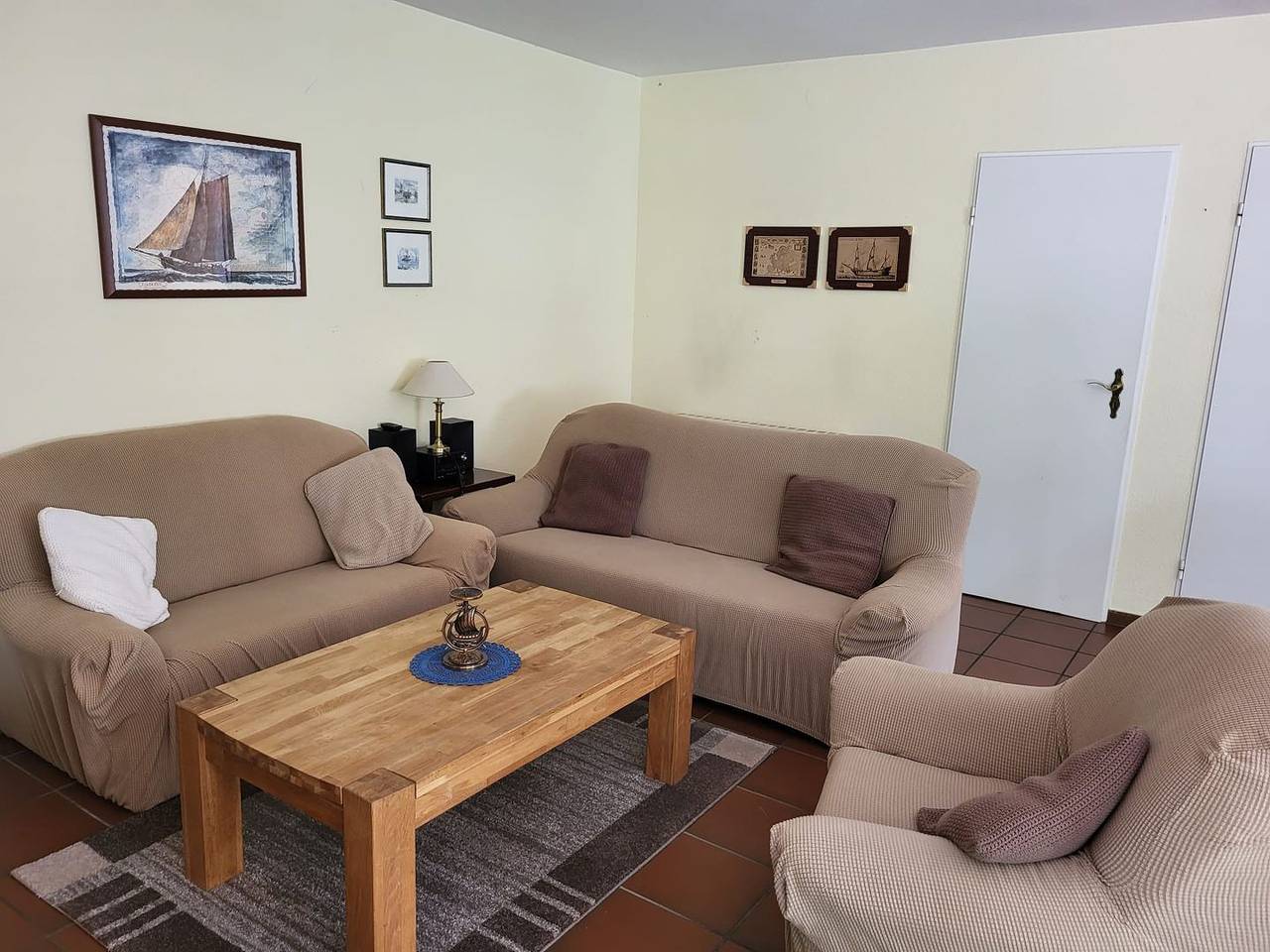 Ganze Wohnung, Erdgeschoßwohnung Karina mit schönem Garten in Greetsiel, Krummhörn