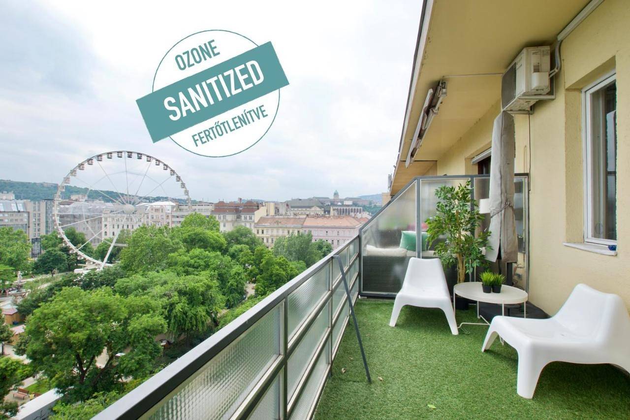 Ganze Wohnung, Standard Apartment by Hi5 - Incredible view with terrace in Budapest, Danube-Ipoly National Park