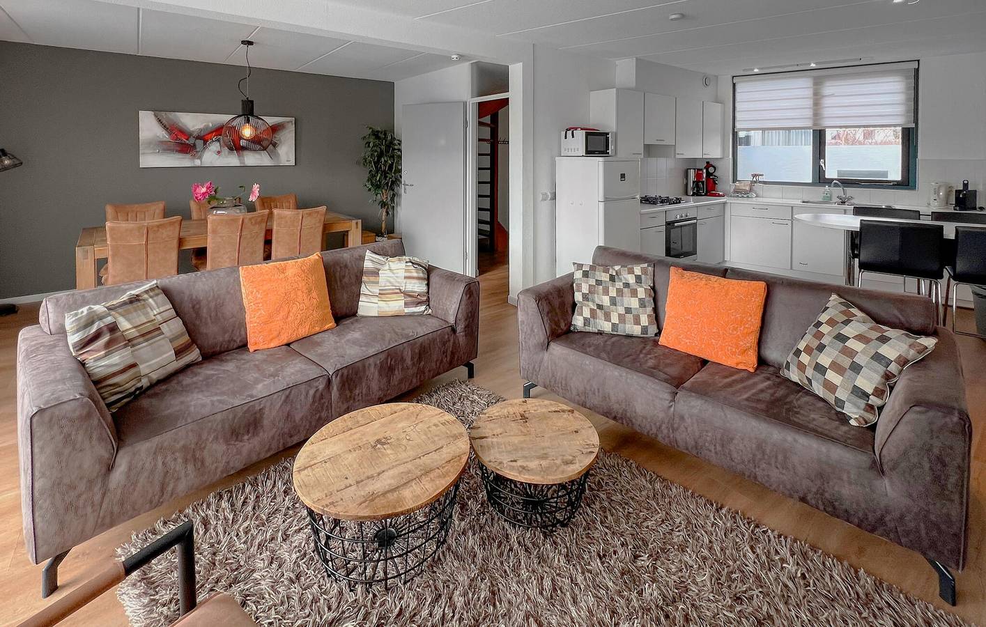 Ferienhaus für 6 Personen mit Ausblick in Lemmer, Ijsselmeer