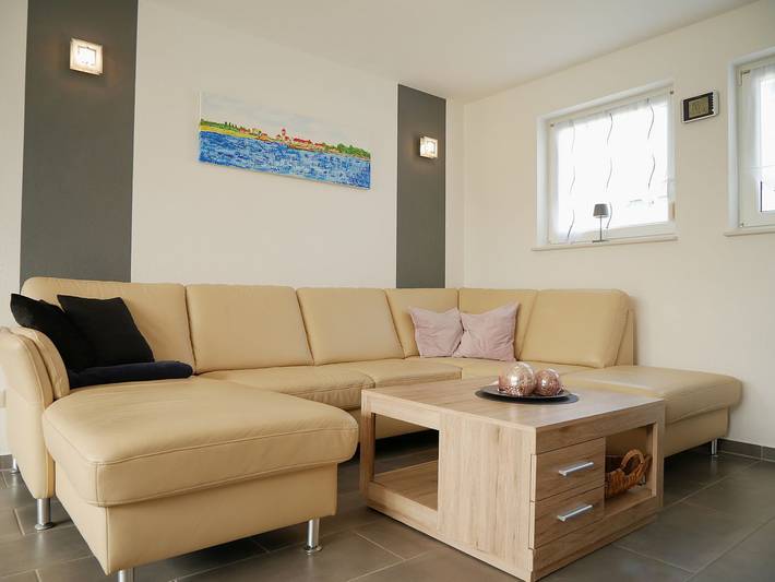 Ferienhaus für 6 Personen, mit Terrasse und Garten sowie Sauna
