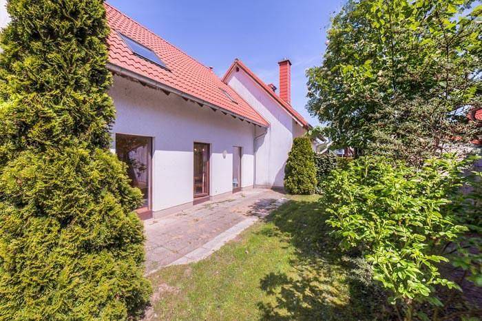 Fischerhaus 316 - Ferienreihenhaus mit kleinem Garten auf 2 Ebenen in Rechlin, Müritz
