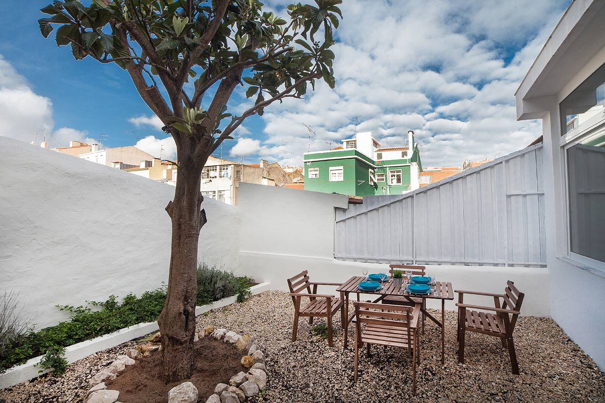 Appartement entier, Appartement de vacances pour 4 personnes avec terrasse in Santa Engrácia, São Vicente (Lisbonne)