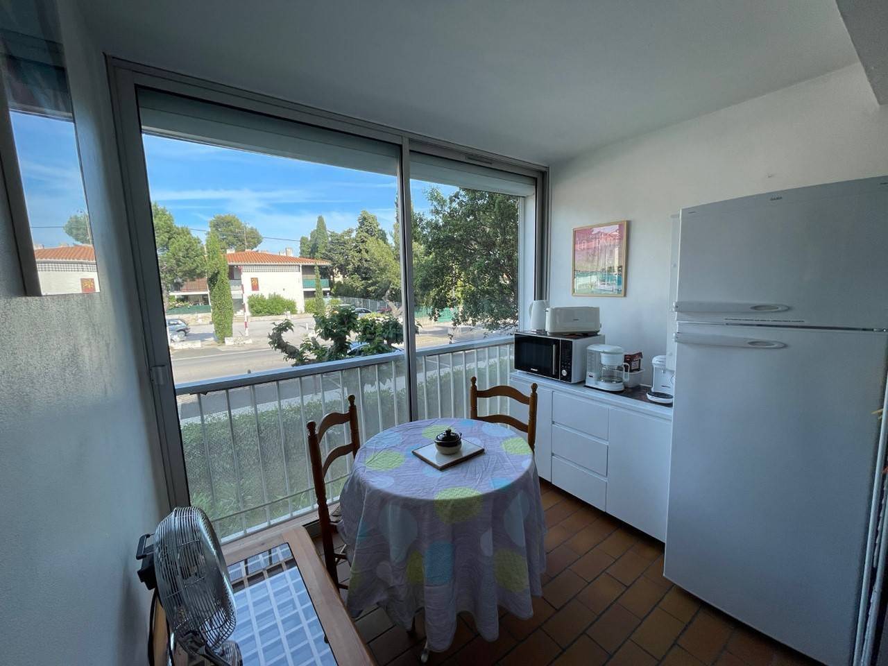 Entire apartment, Seaside 2-Room Apartment with Pool, Balcony, and Private Parking in La Côte Vermeille, Argelès-sur-Mer