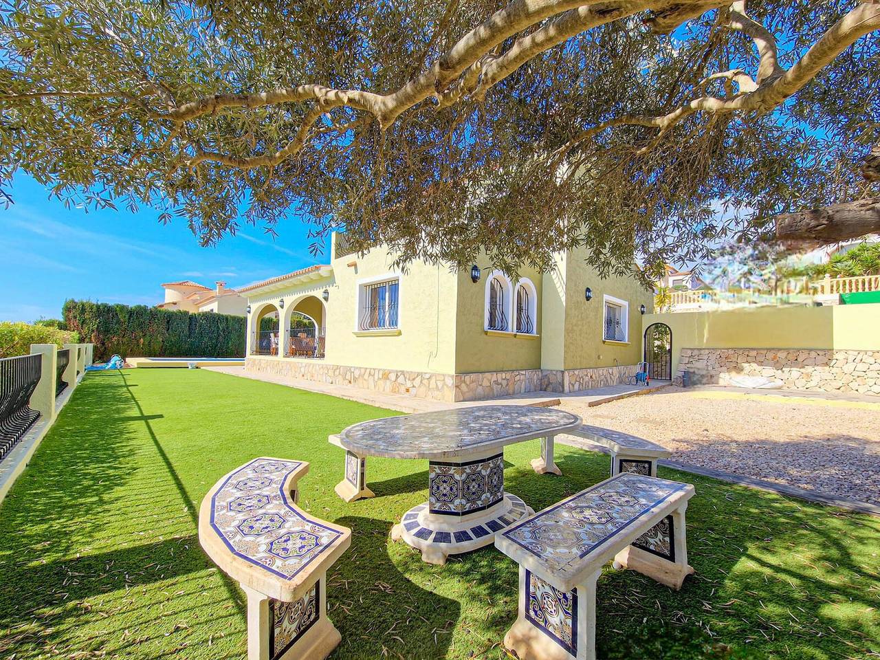 Casa de vacaciones 'Casa Tien' con vistas al mar, Wi-Fi y aire acondicionado in Benitachell, Costa Blanca