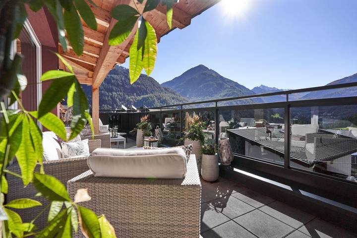Ferienwohnung für 4 Personen, mit Balkon und Terrasse sowie Sauna in Sölden (Österreich)