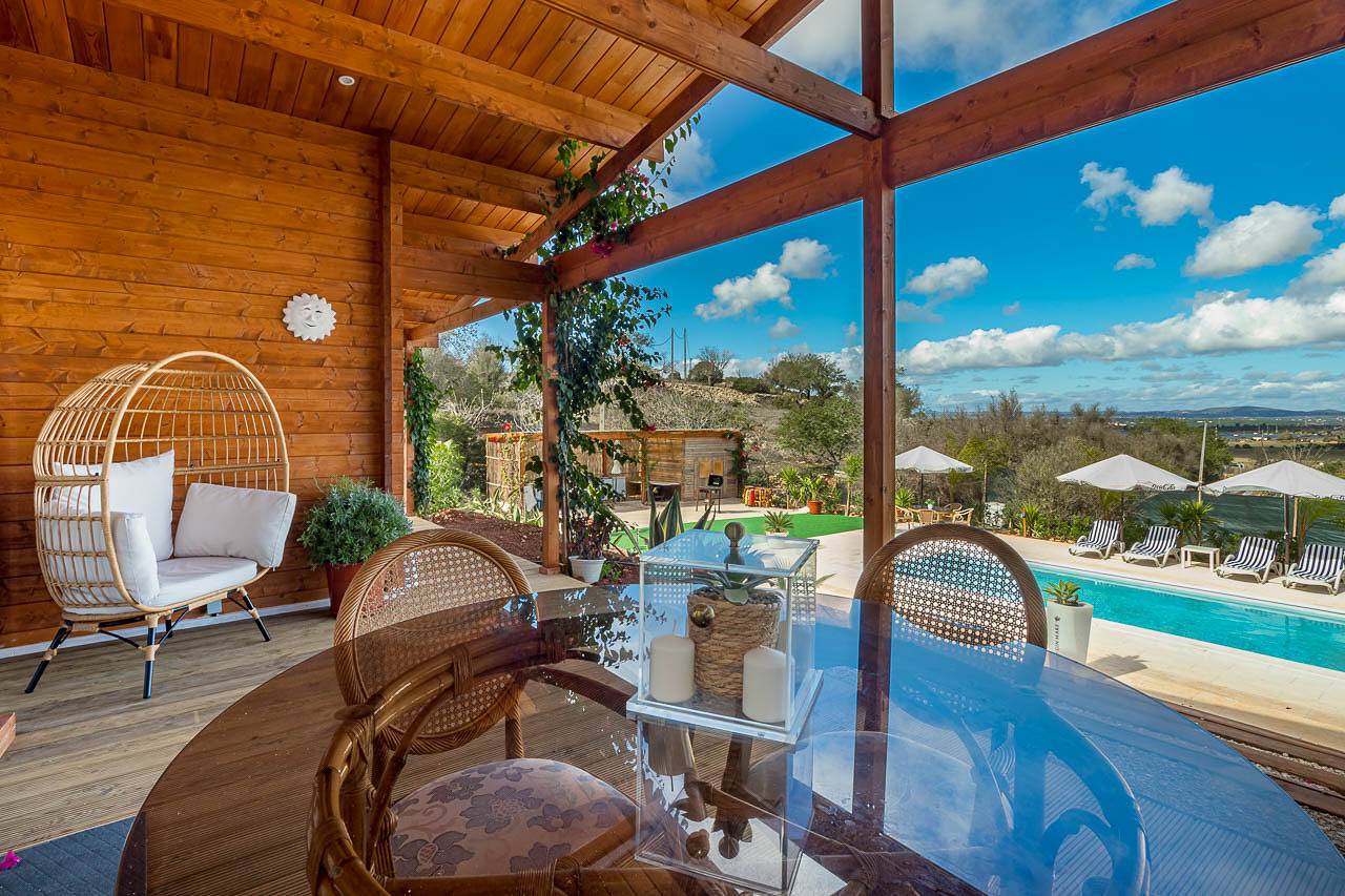 Chalet für 8 Personen mit Terrasse in Tunes, Faro Distrikt