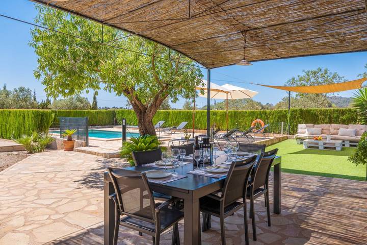 Els Xiprers - Belle maison de campagne avec piscine privée et Wifi in Porreres, Majorque du Sud