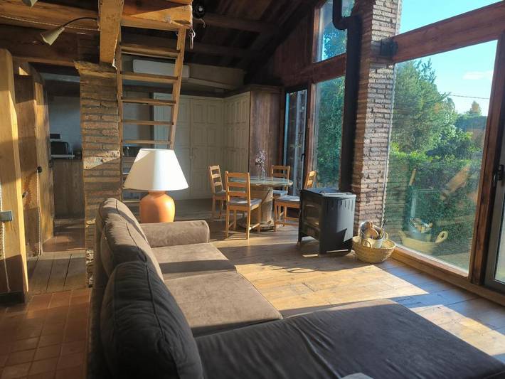 Maison de campagne pour 2 personnes, avec vue ainsi que jardin et piscine à Bordils - 3