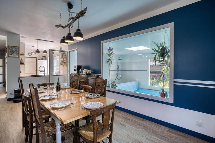 Location de vacances pour 10 personnes, avec jardin et piscine, animaux acceptés dans Plage du Letty - 2