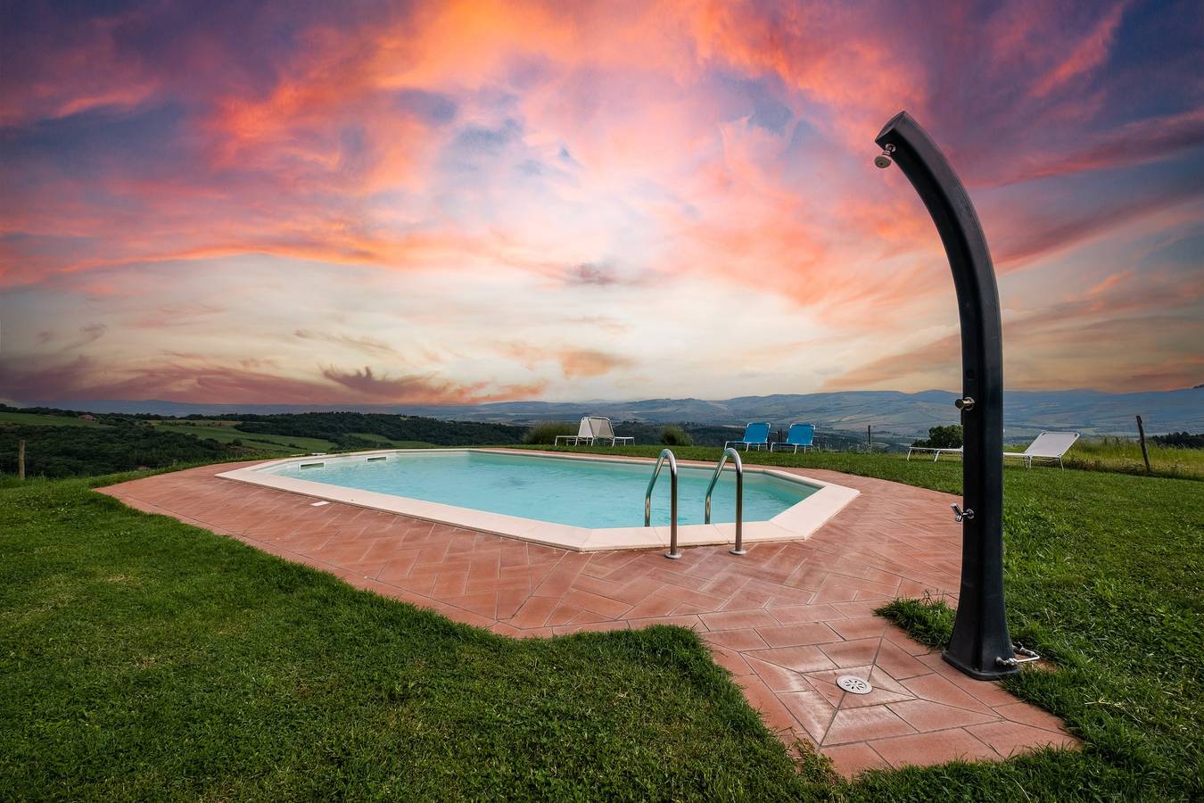 Appartamento intero, Appartamento "Glicine" con piscina condivisa e Wi-Fi in Radicofani, Val d’Orcia