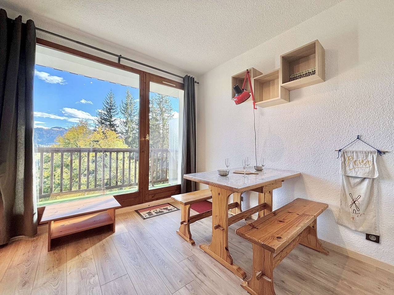 Ganze Wohnung, Gemütliches Studio in Notre-Dame-de-Bellecombe mit Parkplatz und einfachem Zugang zu den Pisten in Notre-Dame-de-Bellecombe, Albertville und Umgebung