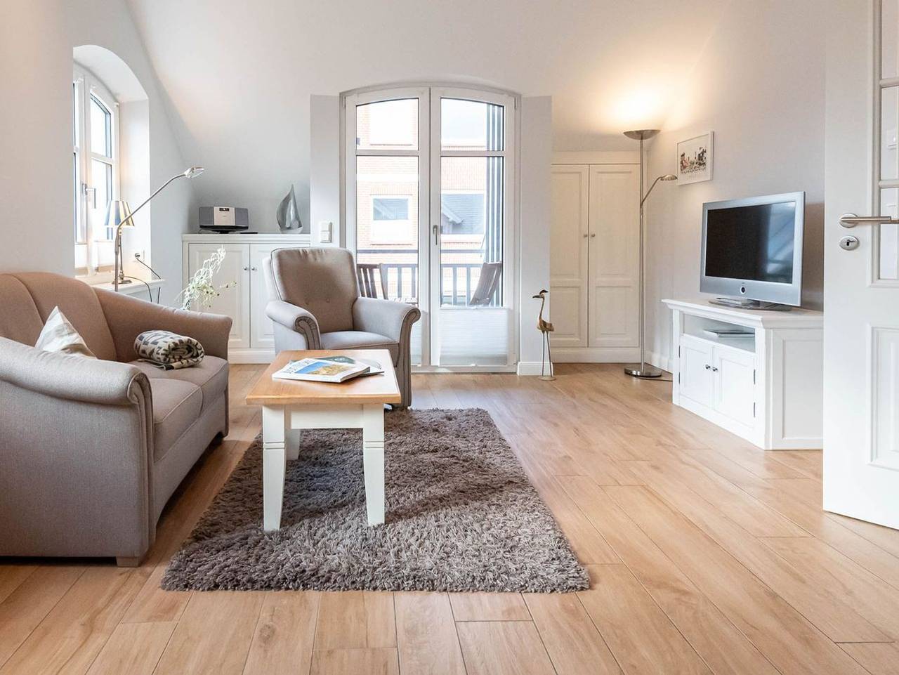 Ganze Ferienwohnung, Stadtjuwel, App. 3 - Schöne 2-Zimmerwohnung mit ca. 39 m² Wohnfläche, für bis zu 2 Personen in Westerland, Sylt (Gemeinde)