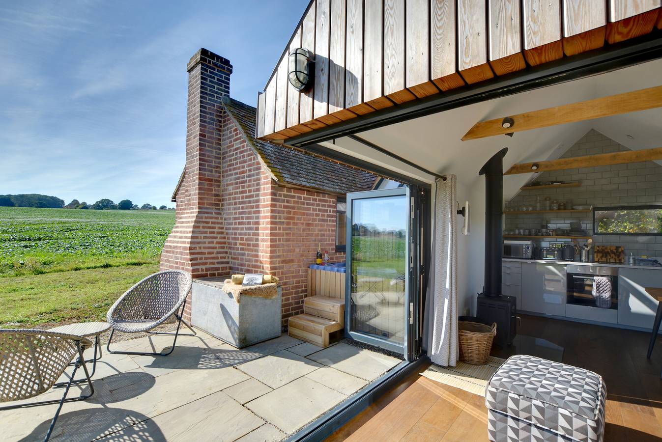 Vakantiehuis voor 2 personen met whirlpool in Ashford en omgeving
