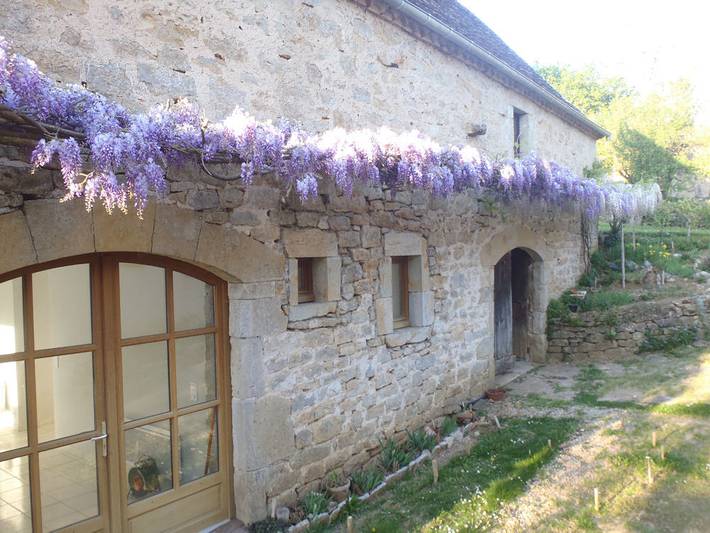 Gîte pour 4 personnes, avec terrasse et jardin dans le Lot - 2
