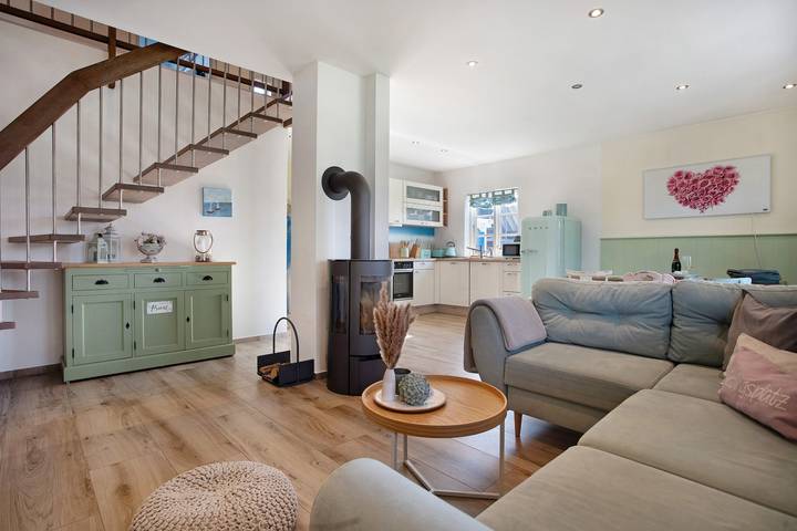 Ferienwohnung für 8 Personen, mit Balkon und Garten sowie Sauna in Am Peenestrom - 4