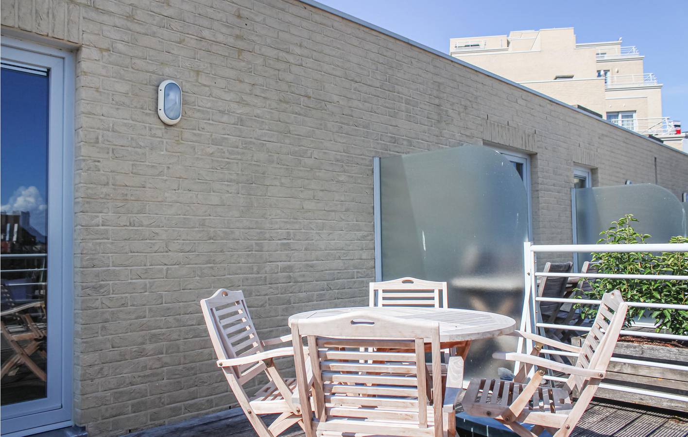 Apartamento vacacional entero, Apartamento de vacaciones para 6 personas con terraza in Ciudad de Ostende, Ostende