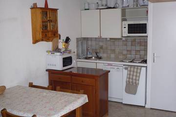 Gîte pour 4 personnes, avec balcon dans Station De La Rosiere