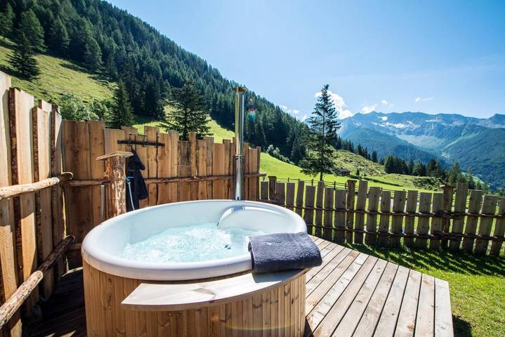 Chalet per 5 persone, con giardino e idromassaggio a Valle Aurina