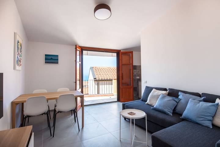 Apartament wakacyjny dla 2 osób, z taras w Cefalù