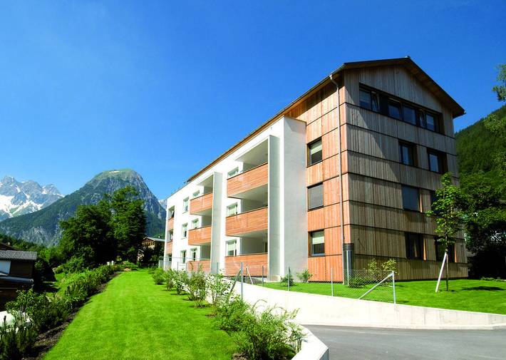 Ferienwohnung für 8 Personen, mit Terrasse und Sauna in Brand