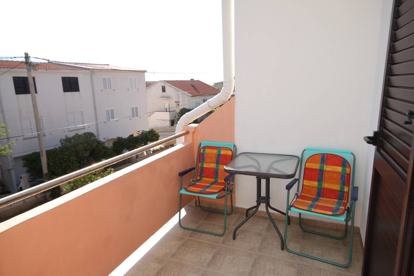 Ganze Wohnung, 1-Zimmer-Ferienwohnung mit Terrasse und Meerblick Pag A-6467-c in Pag Stadt, Pag