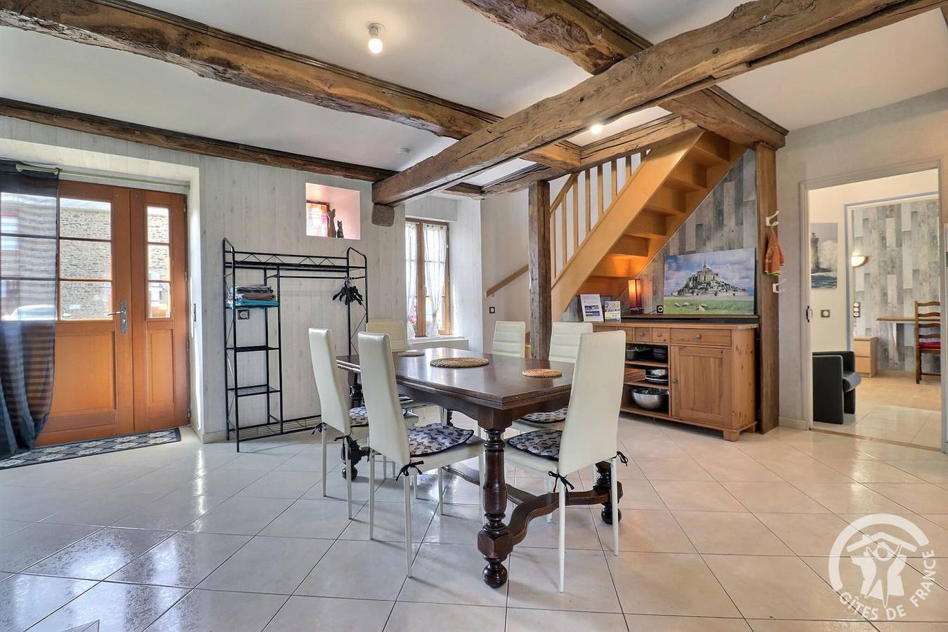 Gîte für 8 Personen mit Sauna in Saint-Georges-de-Gréhaigne, Saint-Malo und Umgebung