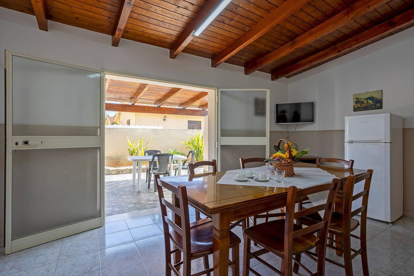 Ganze Wohnung, Ferienwohnung 'Oasi Lamia - 3' mit Gemeinschaftspool, Wlan und Klimaanlage in Mazara del Vallo, Trapani Provinz
