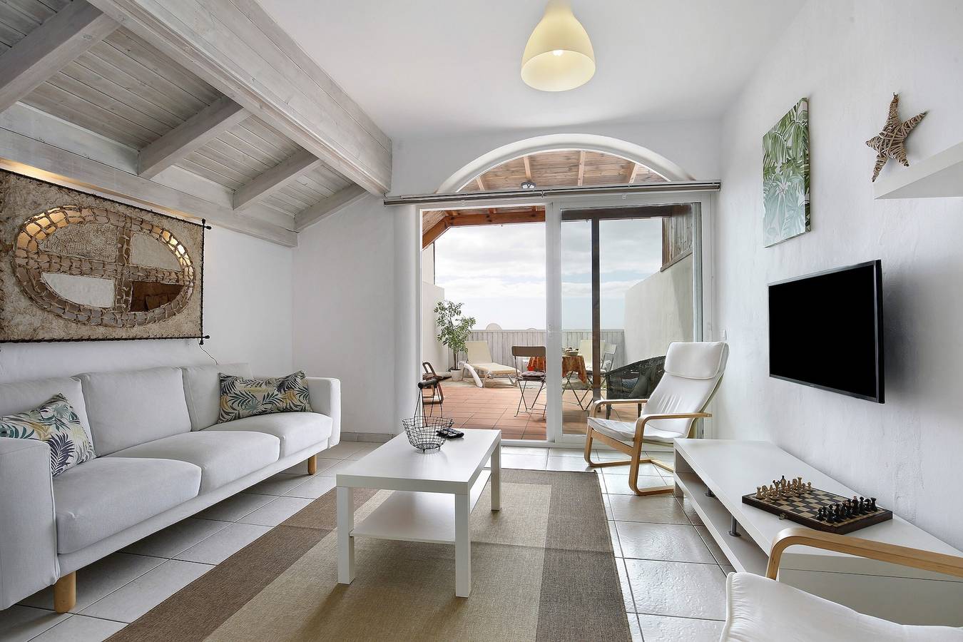 Ganze Wohnung, Ferienwohnung Bahía Vista mit Meerblick, Wlan & Terrassen in Costa Calma, Südliche Bucht Costa Calma