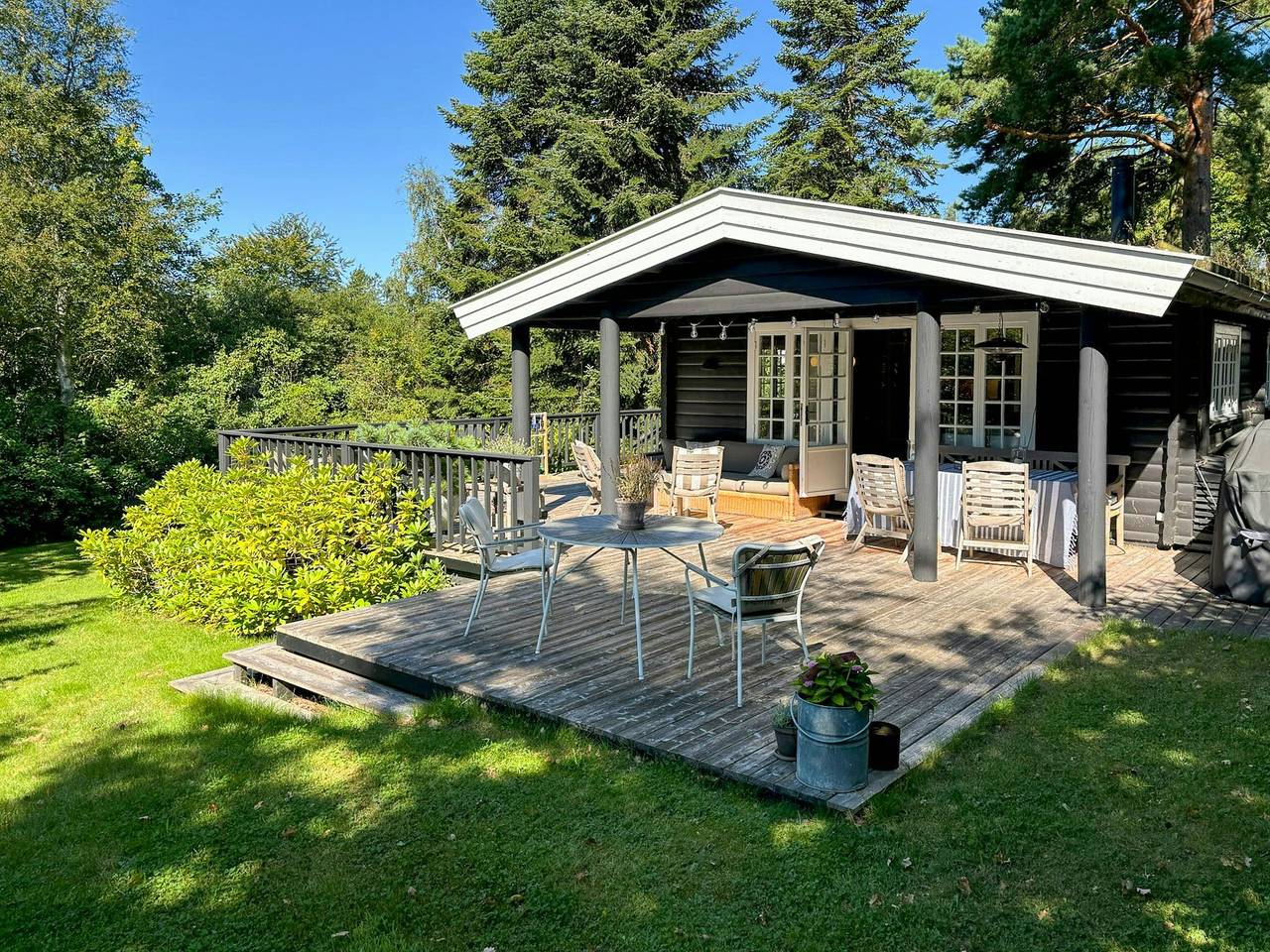 Blockhaus auf wunderschönem Naturgrundstück in Hornbæk in Hornbæk, Kattegat Küste