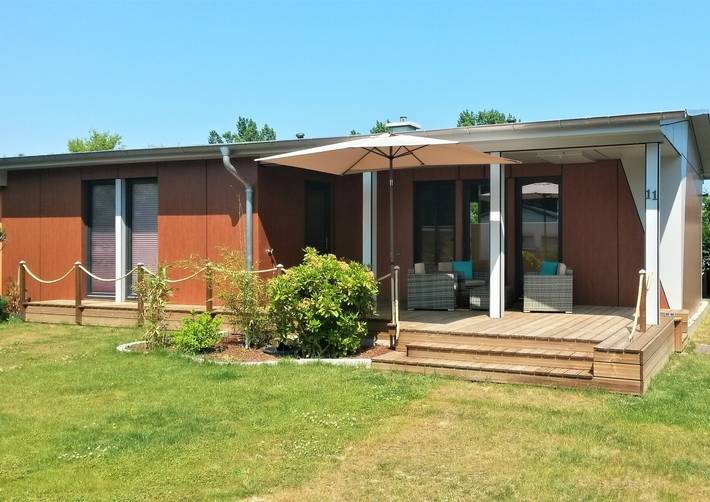 Ferienhaus für 4 Personen, mit Terrasse und Garten, kinderfreundlich in Loissin