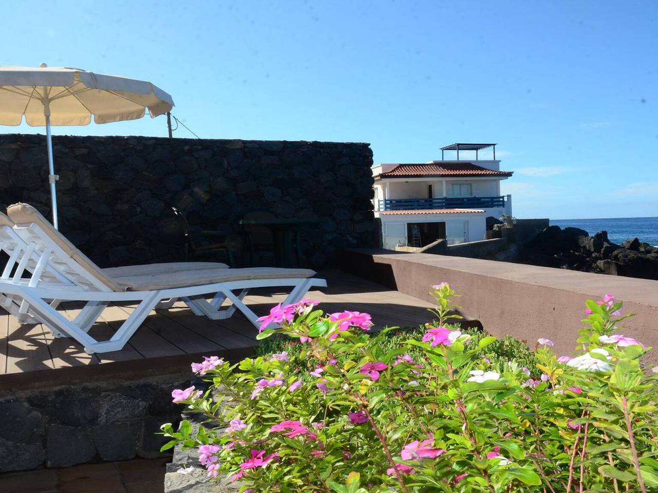 Strandhaus für Familien in Valle Gran Rey in La Puntilla, La Gomera