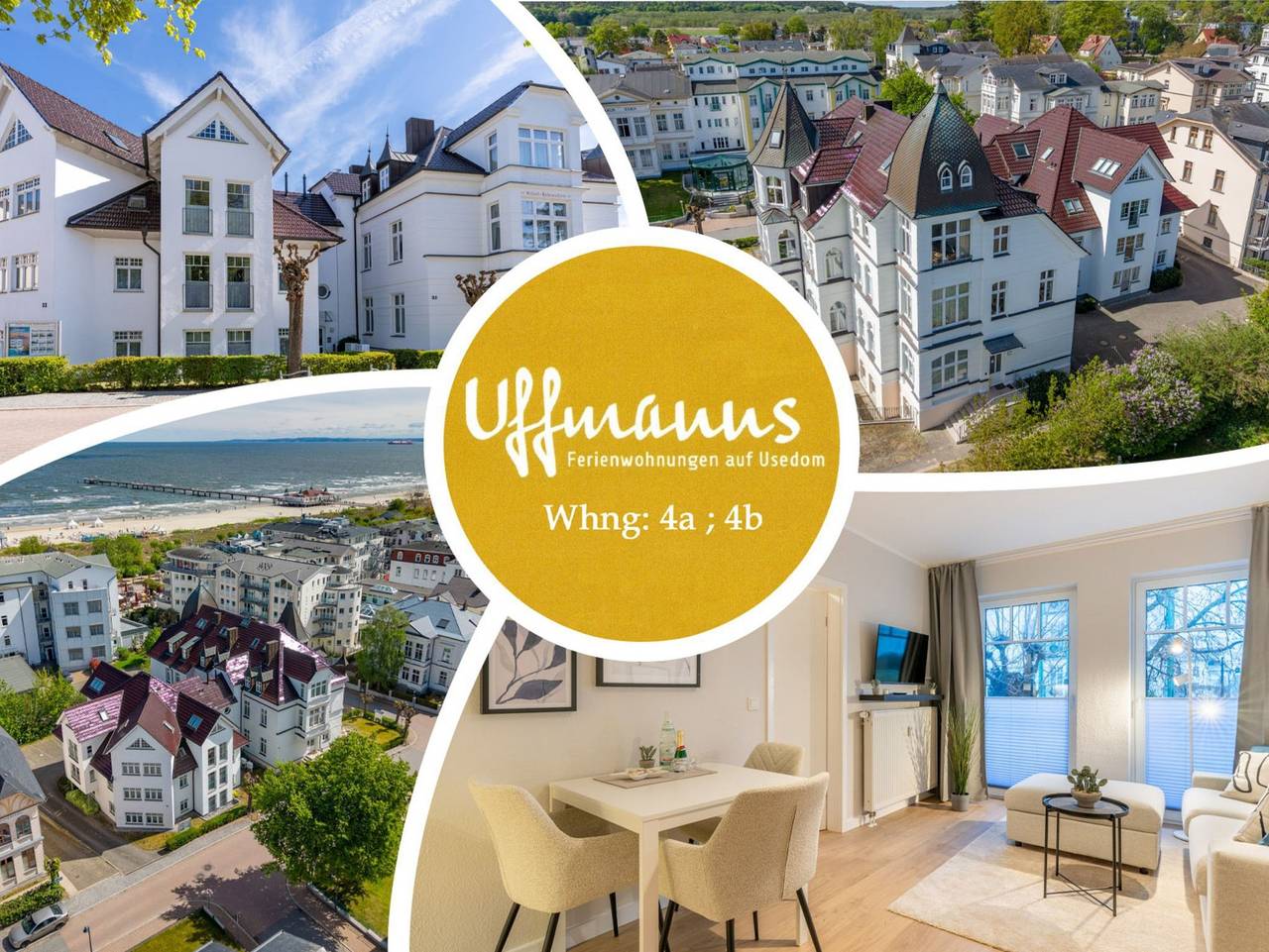 Ferienwohnung in Usedom für 6 Personen in Usedom