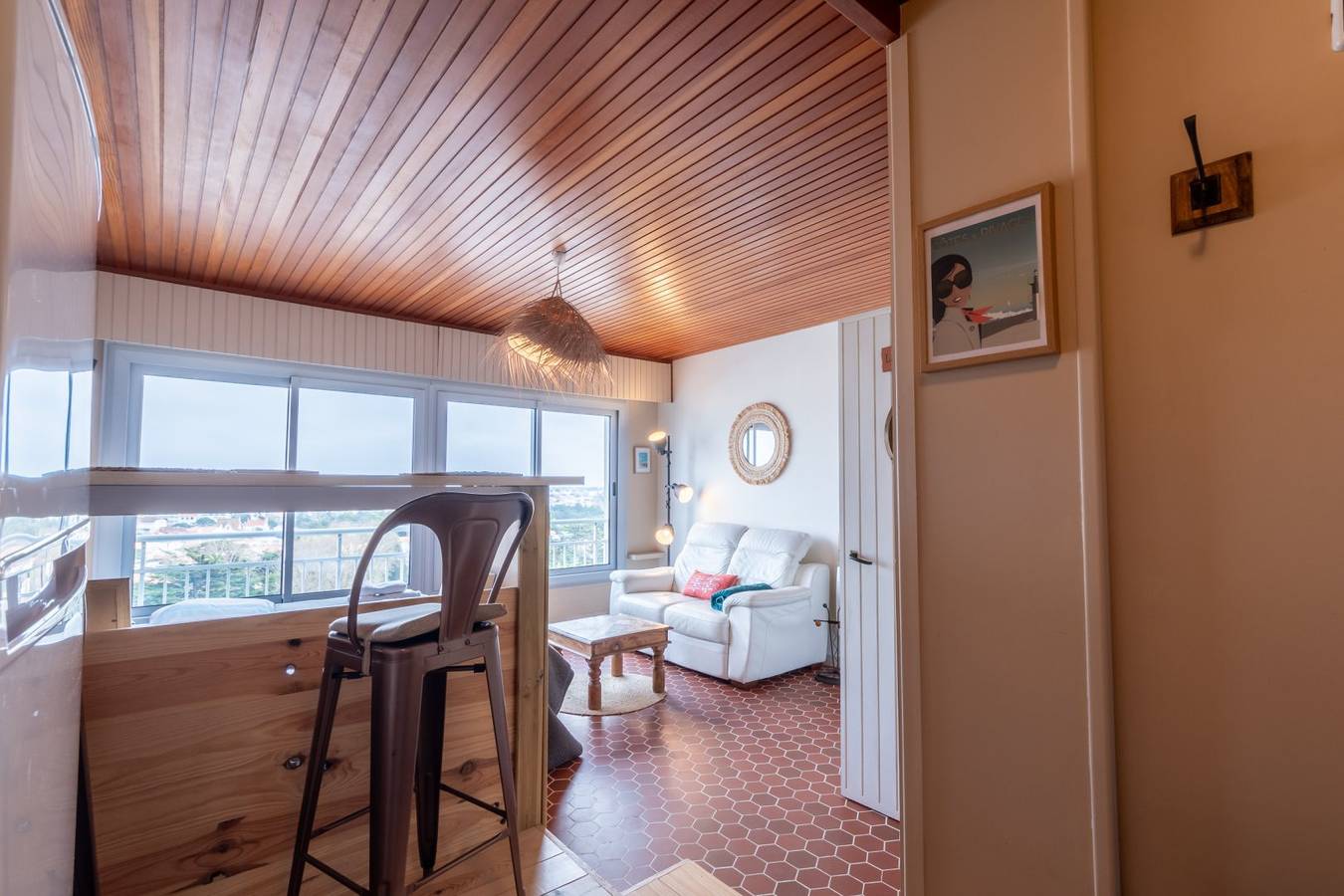 Studio entier, "Au 18, studio les pieds dans l'eau" in Saint-Gilles-Croix-de-Vie, Vallée de la Loire