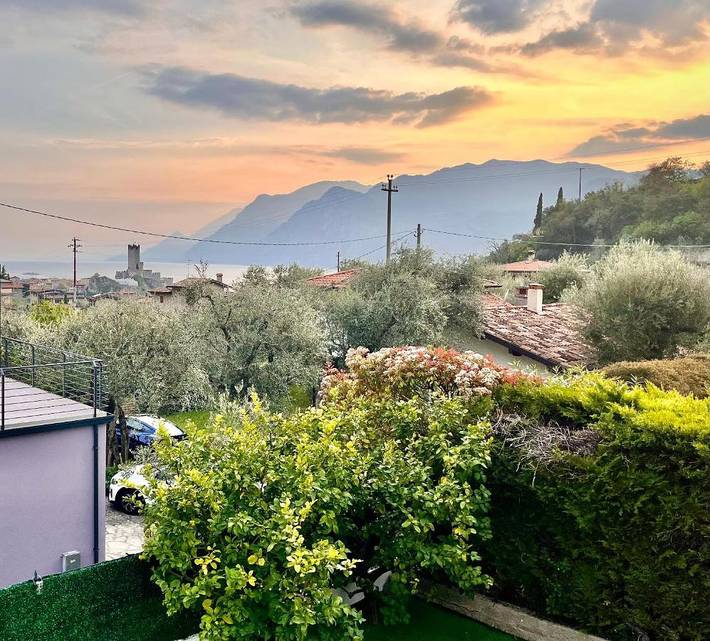 Villa per 6 persone, con Balcone e Terrazza nonché Giardino e Vista lago a Malcesine