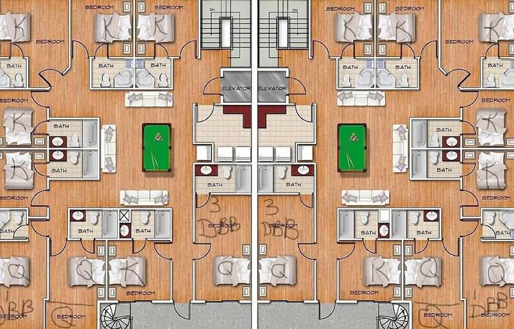 Vacation rental for 100 people, with balcony and hot tub, with pets in North Myrtle Beach