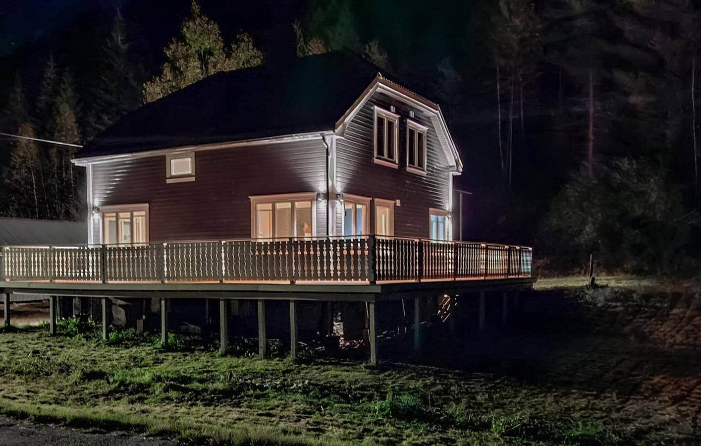 Ferienhaus für 8 Personen mit Garten in Fyresdal
