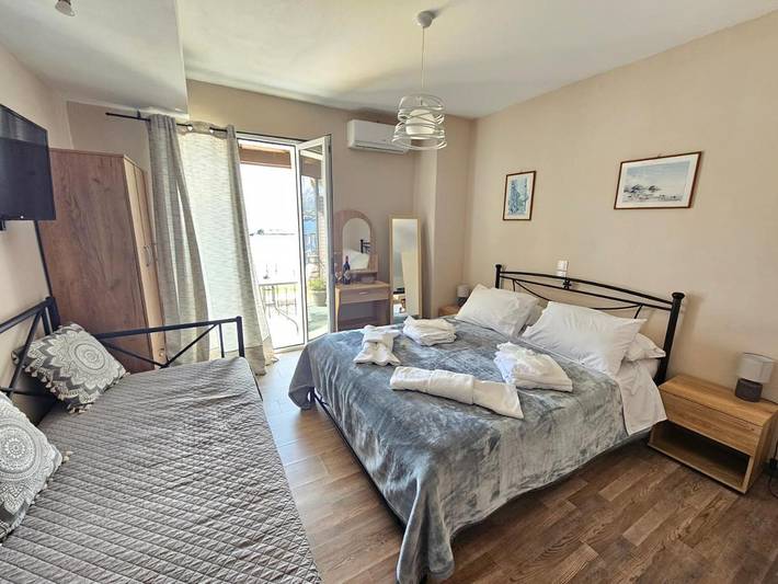 Appartamento per 3 persone, con panorama e balcone in Ipsos